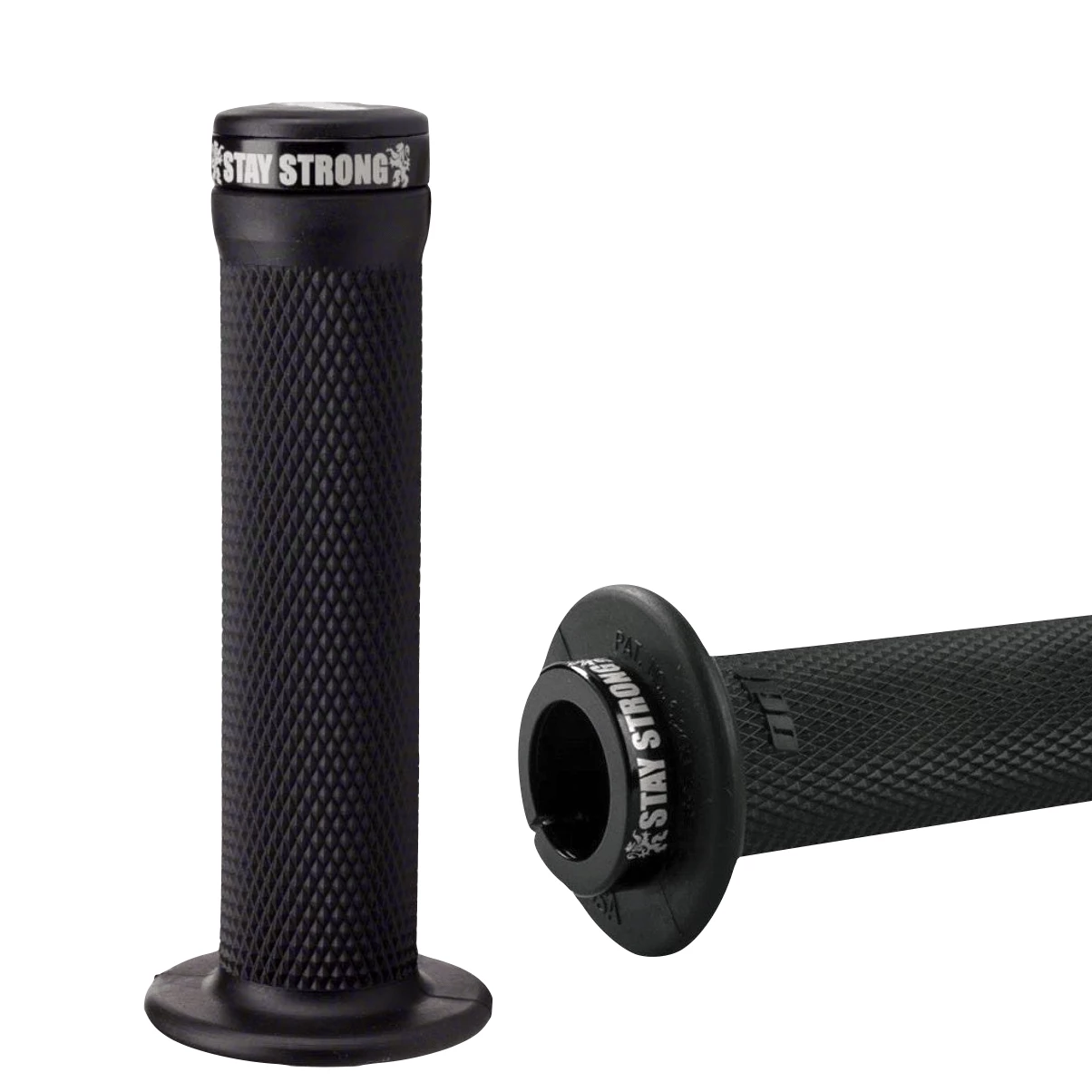 Poignées Lock-On ODI Ruffian STAY STRONG 130mm 1 Poignées Lock-On ODI Ruffian STAY STRONG 130mm