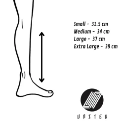 Protège Tibias UNITED Slim Shin Pad -équipement vélo Soldes Protege Tibias UNITED Slim Shin Pad