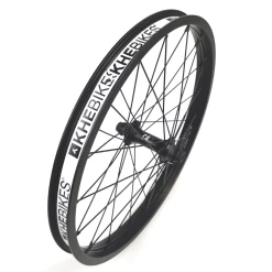 All-In Paire De Roues Custom ALL IN K7 X KHE Full Black -équipement vélo Soldes Roue Avant Custom ALL IN K7 x KHE Full Black 7