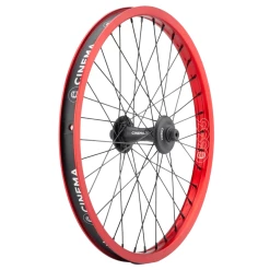 Paires De Roues CINEMA ZX K7 RHD Red + 4 Guards -équipement vélo Soldes Roue CINEMA ZX avant 2 Guards