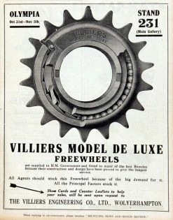 Roue Libre 1/8″ THE VILLIERS Bronze 20 Dents -équipement vélo Soldes Roue libre 1 1822 THE VILLIERS Bronze 20 Dents