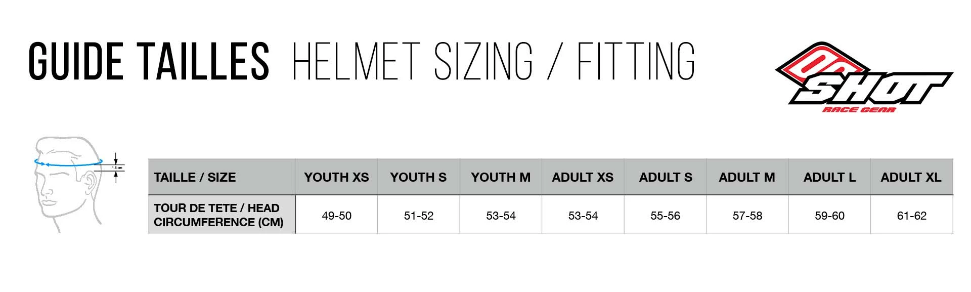 Casque SHOT Furious Brush Chrome Glossy 3 Casque SHOT Furious Brush Chrome Glossy – Image 3