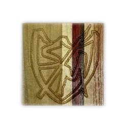 S&amp;M S&M Square Wood Coaster