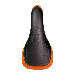 S&amp;M Selle S&M Thin Emboissed Orange Rail -équipement vélo Soldes Selle SM Thin Emboissed Orange Rail 2
