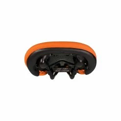 S&amp;M Selle S&M Thin Emboissed Orange Rail -équipement vélo Soldes Selle SM Thin Emboissed Orange Rail 3