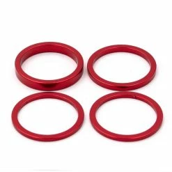 Spacers FORWARD Pack X4 Pivot 1″ -équipement vélo Soldes Spacers FORWARD Pack x4 red