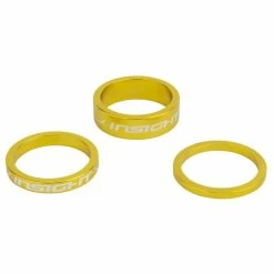 Spacers INSIGHT Pack X3 -équipement vélo Soldes Spacers INSIGHT Pack x3 gold