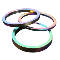 Spacers LES TROIS ROUX Pack X3 Oil Slick -équipement vélo Soldes Spacers LES TROIS ROUX Pack x3 Oil Slick 1