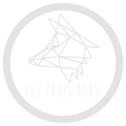 Sticker LES TROIS ROUX BMX SHOP Rond BIG