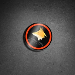 Sticker LES TROIS ROUX BMX SHOP Rond