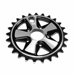 TLC Bikes Couronne TLC Vintage -équipement vélo Soldes TLC BIKES Vintage Sprocket Black and Silver