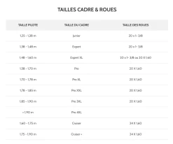 Cadre MARSHAL Serie THE CONDOR’S FLIGHT Red Pearl -équipement vélo Soldes Tailles cadre et roues marshal