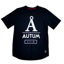 Tee Shirt AUTUM Life -équipement vélo Soldes Tee Shirt AUTUM Life black