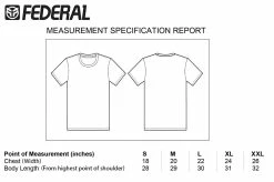 Tee Shirt FEDERAL GLITCHED Black -équipement vélo Soldes Tee Shirt FEDERAL Boyd Charcoral 3