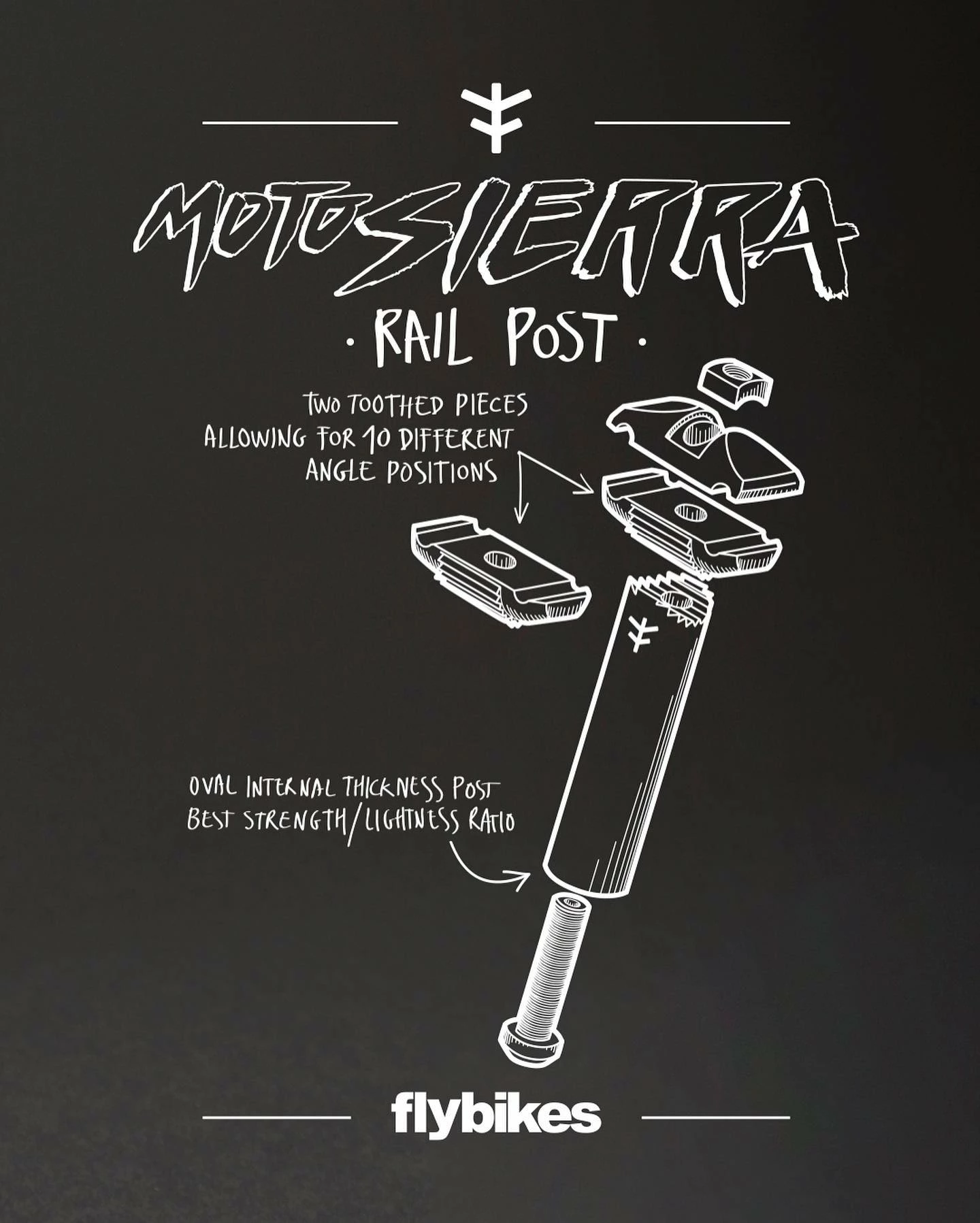 Tige Selle FLYBIKES Motosierra à Rail 150 Mm 2 Tige Selle FLYBIKES Motosierra à Rail 150 Mm – Image 2