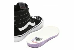 Chaussures VANS Skate SK8 Hi PRO Noir / Blanc -équipement vélo Soldes Vans Skate SK8 Hi Pro 3