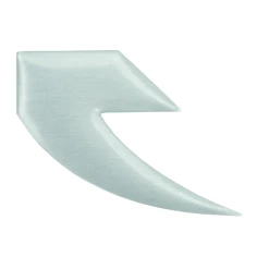 Badge TALL ORDER Alu Flat / Plat Polished