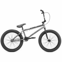 BMX KINK 2022 Curb 20″ -équipement vélo Soldes bmx kink 2022 curb 20 Burshed Silver