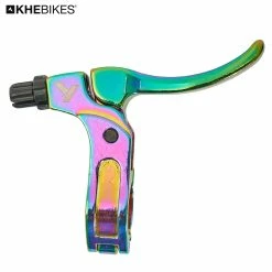 Paire Leviers De Freins KHE Radius Oil Slick -équipement vélo Soldes bremshebel brakelever bmx khe mvp oilslick rechts