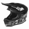 Casque SHOT Furious Brush Metallic Silver Black Glossy