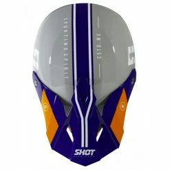 Casque SHOT Furious V3 Spirit Navy Glossy -équipement vélo Soldes casque shot furious spirit navy glossy 1