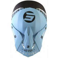 Casque SHOT Furious V3 Black Turquoise Matt -équipement vélo Soldes casque shot furious storm black turquoise matt 1