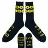 Chaussettes CULT Chains Black / Yellow