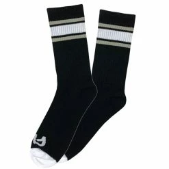 Chaussettes CULT Stripe Black