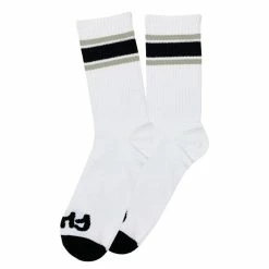 Chaussettes CULT Stripe White