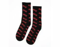 équipement vélo Soldes -équipement vélo Soldes chaussettes relic stoned all over red