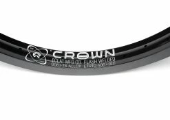 Jante ECLAT Crown -équipement vélo Soldes eclat CROWN rim black 3 web