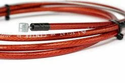 Cable De Frein ECLAT The Center -équipement vélo Soldes eclat THE CENTER linear cable translucent red 3 web