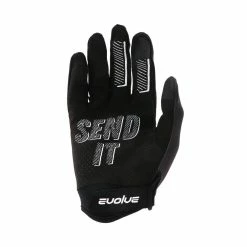 Gants EVOLVE CRP Black / White -équipement vélo Soldes gants evolve crp enfant blackwhite 1