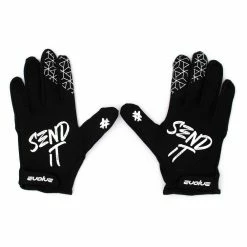 Gants EVOLVE Send It Black / White 6 Gants EVOLVE Send It Black / White -équipement vélo Soldes gants evolve send it kids blackwhite 2