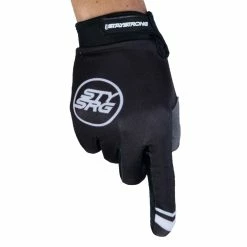 Gants STAY STRONG Staple V.2 -équipement vélo Soldes gants stay strong staple 2 black 2