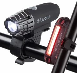 Kit Eclairage Led CYCLEAFER Avant / Arrière Rechargeable