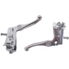 Paire Leviers De Freins GENERIC Old School Silver Tech3