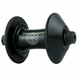 Moyeu FEDERAL Stance Pro + 2 Guards Nylon -équipement vélo Soldes moyeu avant federal stance pro matt black 10mm 2