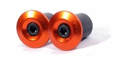 Bar Ends PROPER Alu 7 Bar Ends PROPER Alu -équipement vélo Soldes orange bar ends
