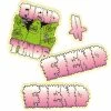 Pack Stickers FIEND Ty Morrow V.4 (x4)