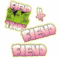 Pack Stickers FIEND Ty Morrow V.4 (x4)