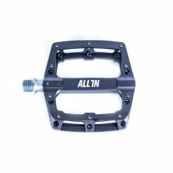 All-In Pédales ALL IN Royal Flush Black Alloy Sealed -équipement vélo Soldes pedales all in royal flush 1