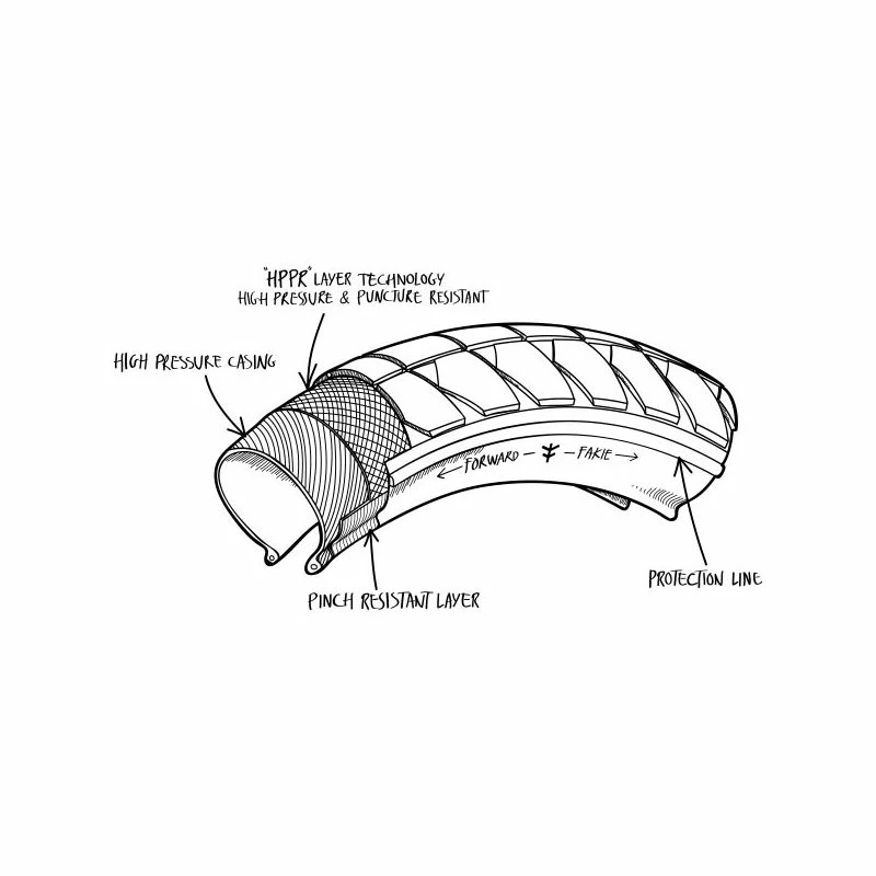 Pneu FLYBIKES Fuego Ligera Kevlar 2.30 2 Pneu FLYBIKES Fuego Ligera Kevlar 2.30 – Image 2