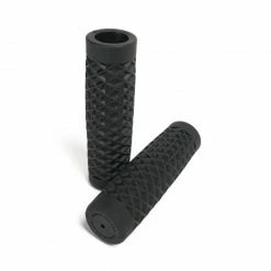 Poignées CULT X VANS MOTO Waffle Sole Grip 1″ -équipement vélo Soldes poignees moto cult vans black flangeless
