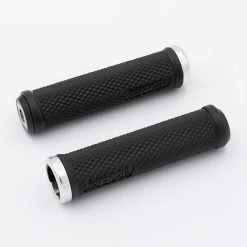 Poignées Lock On PRIDE Cobra One Lock 129mm -équipement vélo Soldes poignees pride cobra one lock 129mm silver