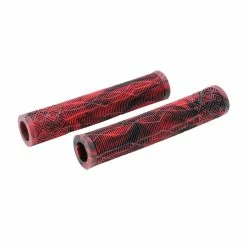 Poignées SESSION Royal 166mm -équipement vélo Soldes poignees session royal 165mm mix black red