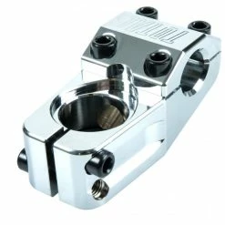 Total-BMX Potence TOTAL BMX Team V.3 Top Load 50mm -équipement vélo Soldes potence total team v3 top load chrome 2