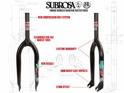 Fourche SUBROSA Noster Invst Cast 27 -équipement vélo Soldes products Fork010