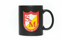 S&amp;M Mug S&M Coffee Black Shield -équipement vélo Soldes products Mug MatteBlack b