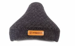 Selle FIT Bike Co Stitch Stealth Black Denim -équipement vélo Soldes products fit bike co stitch stealth pivotal bmx seat back